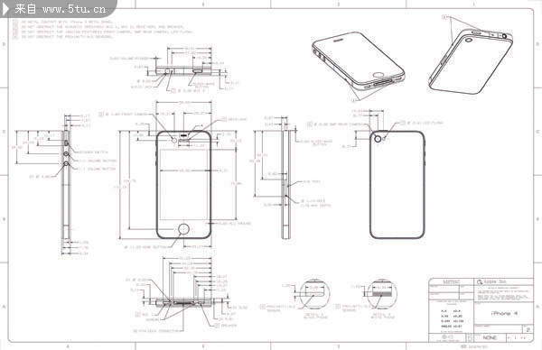 iPhone 4設(shè)計圖