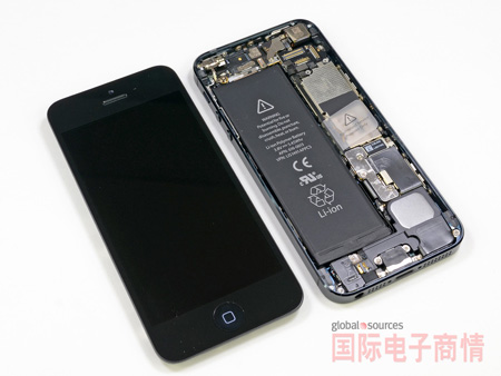 《國際電子商情》拆解iPhone5內(nèi)無新面孔供應(yīng)商，三星入冷宮