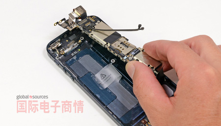 《國際電子商情》拆解iPhone5內(nèi)無新面孔供應(yīng)商，三星入冷宮