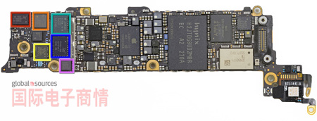 《國際電子商情》拆解iPhone5內(nèi)無新面孔供應(yīng)商，三星入冷宮