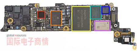 《國際電子商情》拆解iPhone5內(nèi)無新面孔供應(yīng)商，三星入冷宮